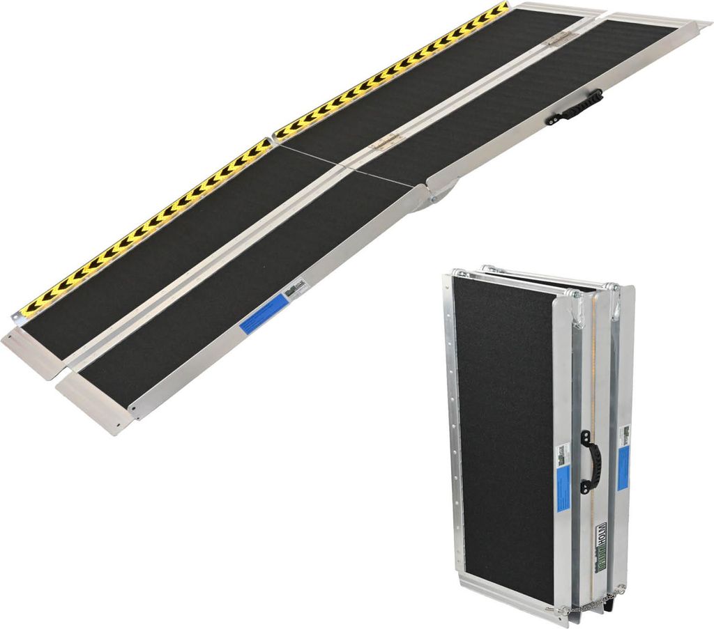 TRUTZHOLM Rollstuhlrampe 183 cm Traglast 272 kg Alu 2-fach Produktbild 