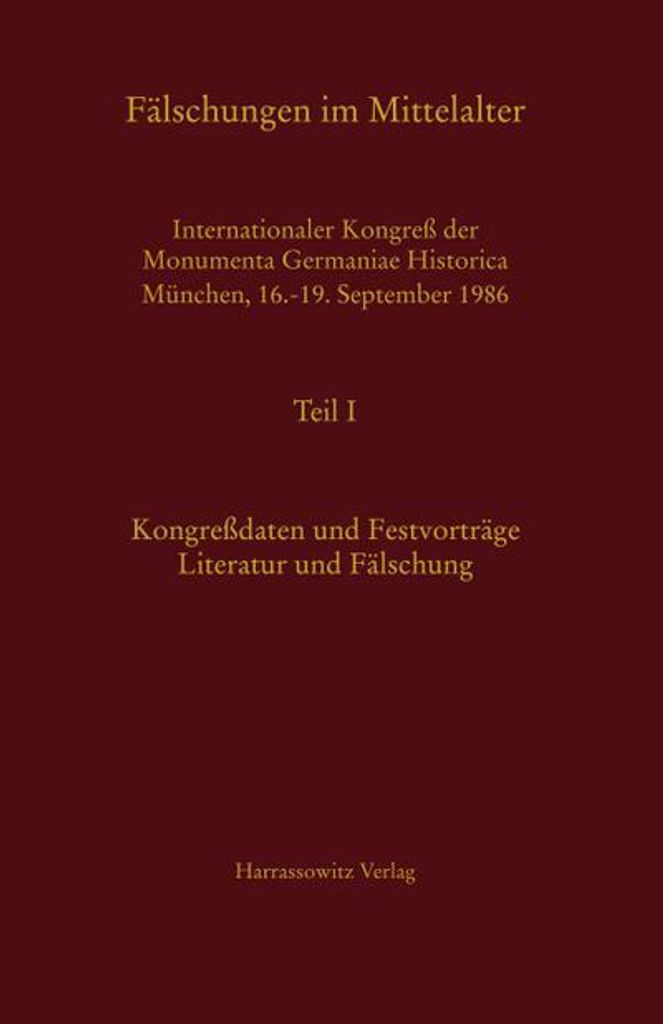Fälschungen im Mittelalter