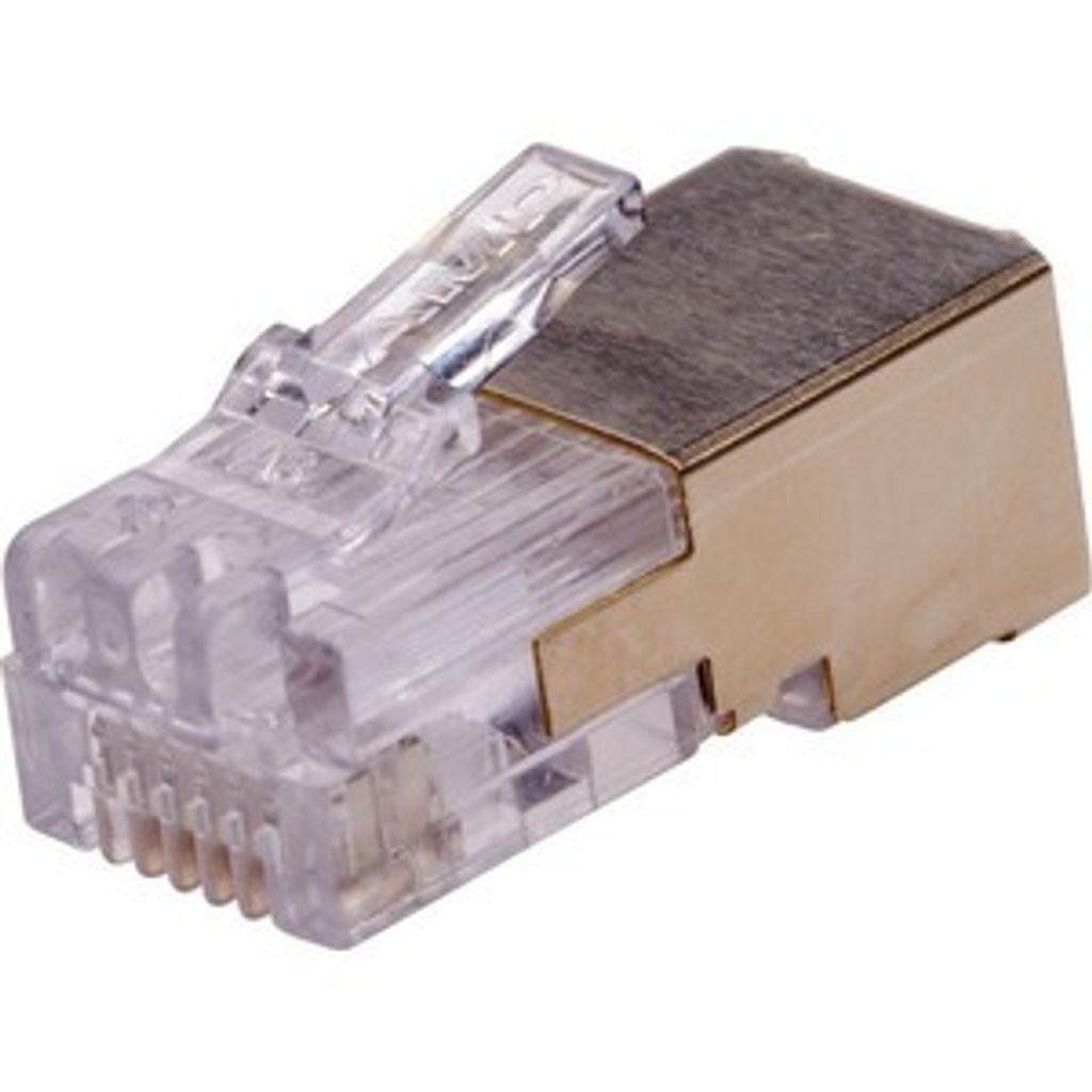 Axis 01182-001 - Stecker (RJ-12, Gold, Weiß, 10 Stück)