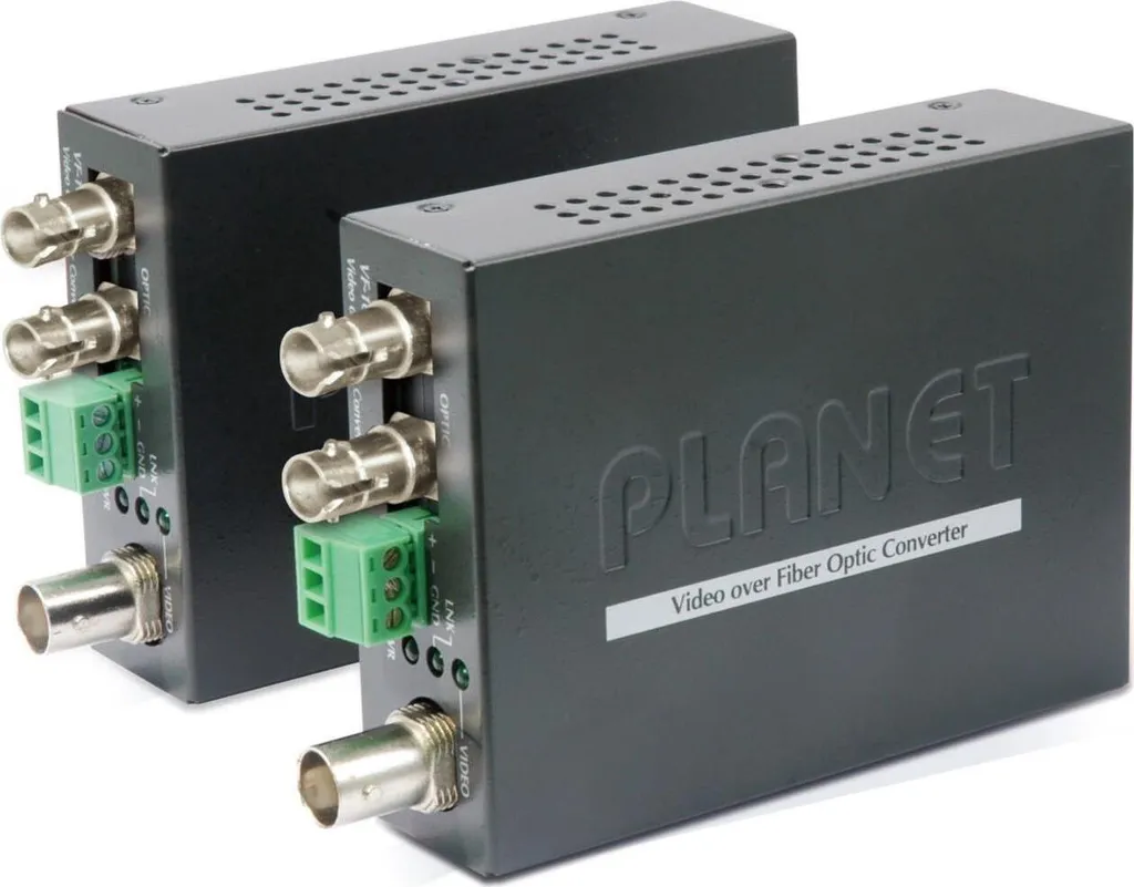 Éliminez les Parasites Vidéo avec le Kit Fibre PLANET VF-101G-T/R