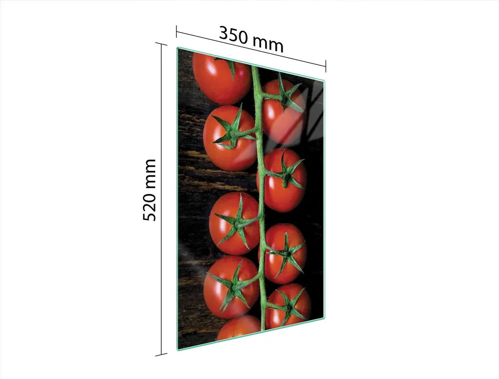 Tagliere Vetro 35x52 Pomodoro Rosso | Accessorio Cucina Top