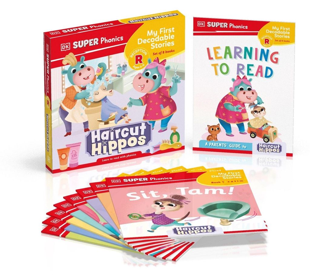Dk: DK Super Phonics My First Decodable Stories Haircut Hipp