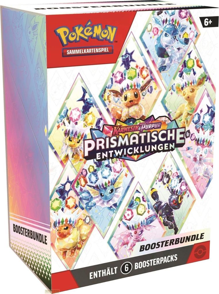 Pokémon Sammelkartenspiel: Boosterbundle Prismatische Produktbild