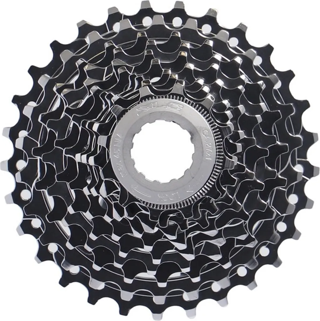 Pignon de vélo XLC 10V argent étagement serré 14-23 compatible Campagnolo