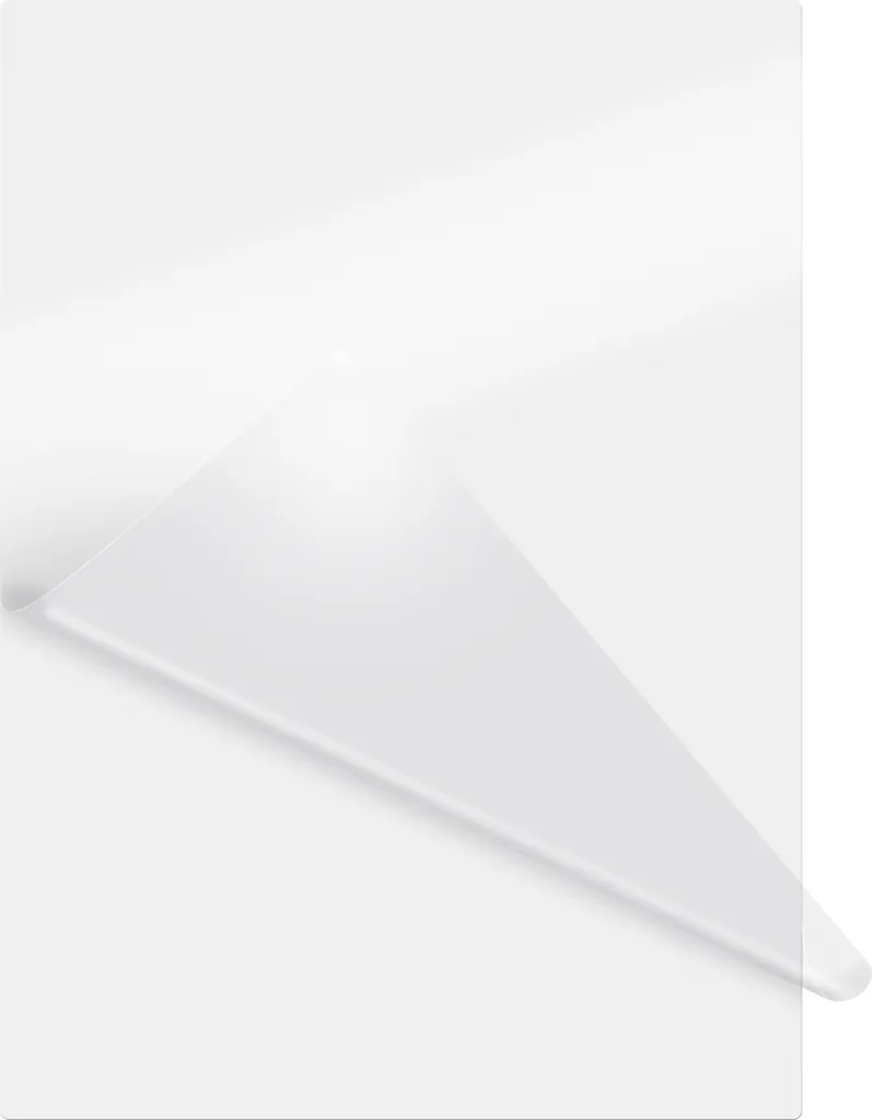 Feuilles plastifieuse A4 125µ transparent brillant pack de 100 pcs