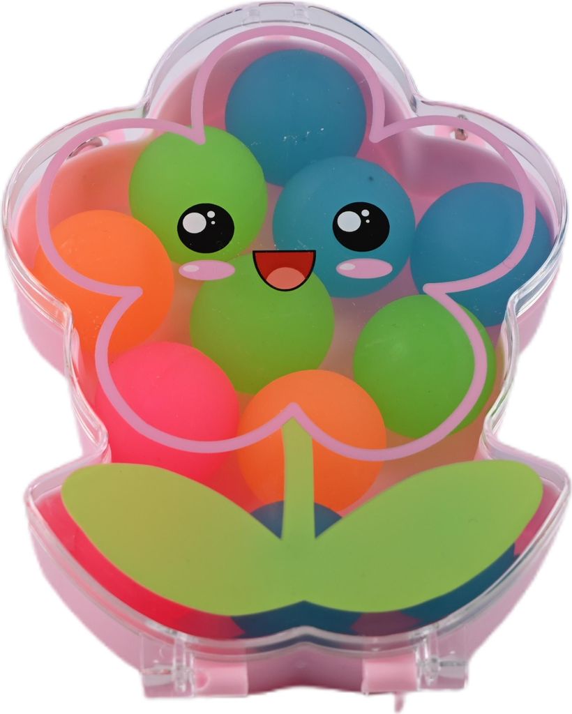 12x Flummi Set 32mm bunte Gummibälle - Springbälle Mitgebsel Kindergeburtstag