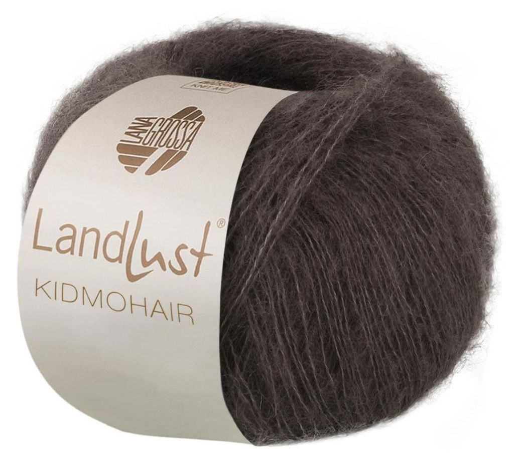 Lana Grossa - Landlust Kidmohair  0019 graubraun Produktbild 