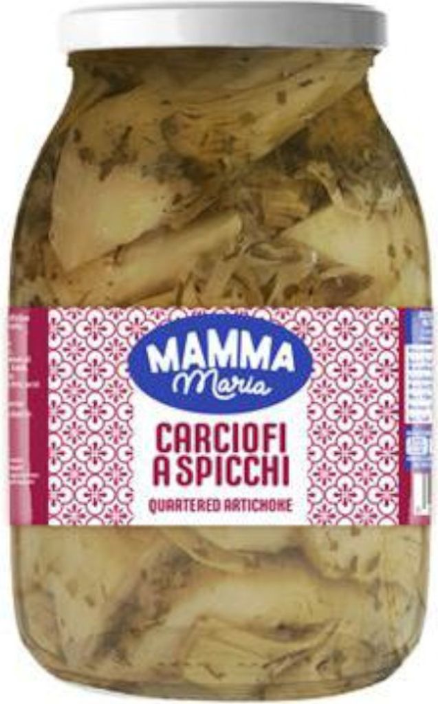 3 X MAMMA MARIA Marinierte geviertelt Artischocken- ML.1062