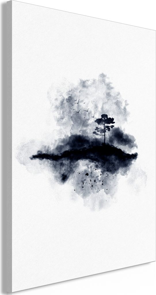Vlies Leinwandbild - Lone Tree (1 Part) Vertical 40x60 cm Abstrakt c-A-0202-b-a