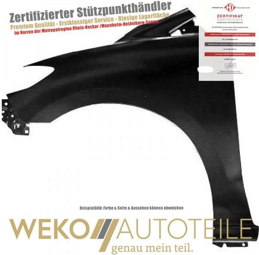 Diederichs Kotflügel li. Mazda 5, 05-08