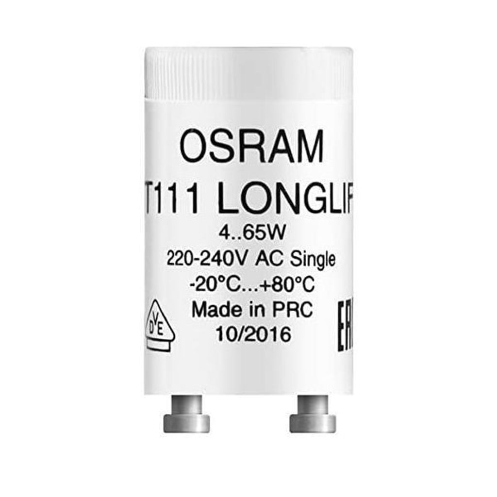 3 Stück Osram Longlife Starter ST111 4W - 65W