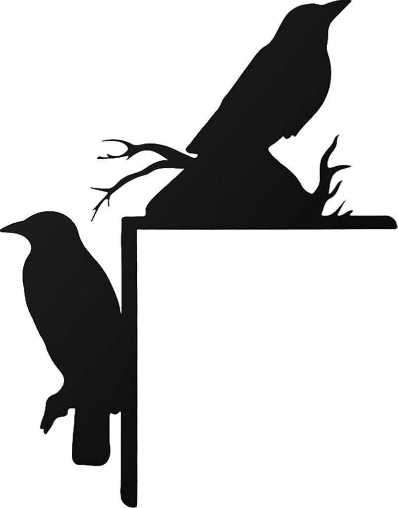 Halloween Tür Ecke Zeichen Nachbildungation Einfache Installation Tür Rahmen Nachbildung Geist Schwarze Katze Hexe Hut Rahmen Topper Zeichen