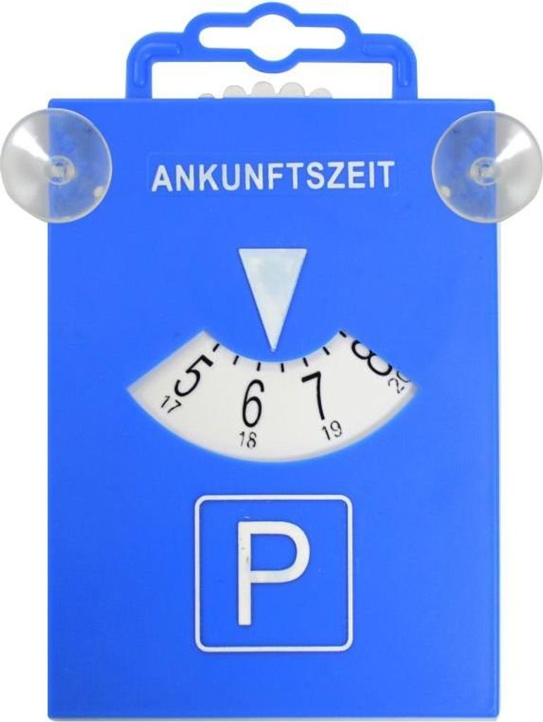 TrendLine Parkscheibe mit 2 Saugnäpfen Produktbild 