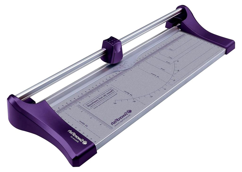 Schlanke Papierschneidemaschine, A3, 10 Blatt, Violett