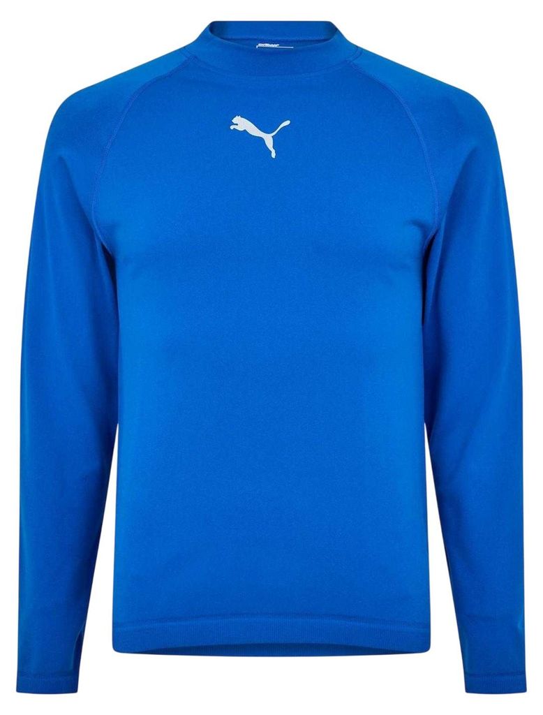 Puma - Base Layer Oberteil für Herren, Rundhalsausschnitt, Anliegend GT19654 (XL) (Blau)