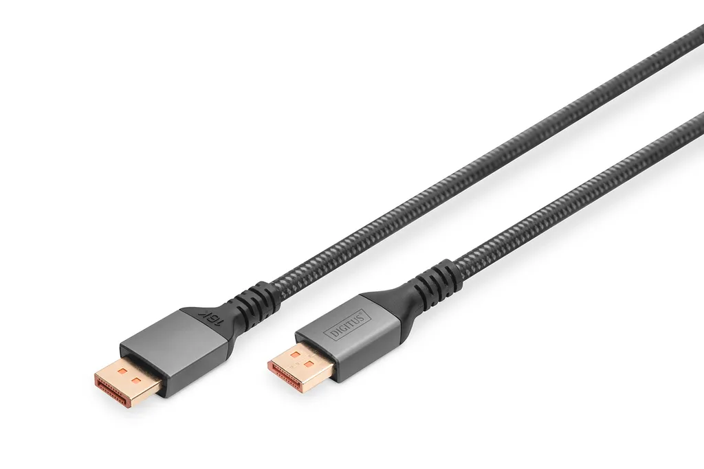 Digitus Cavo DP 2.1 16K 80Gbps - Zero Lag per 4K 240Hz Gaming - 1