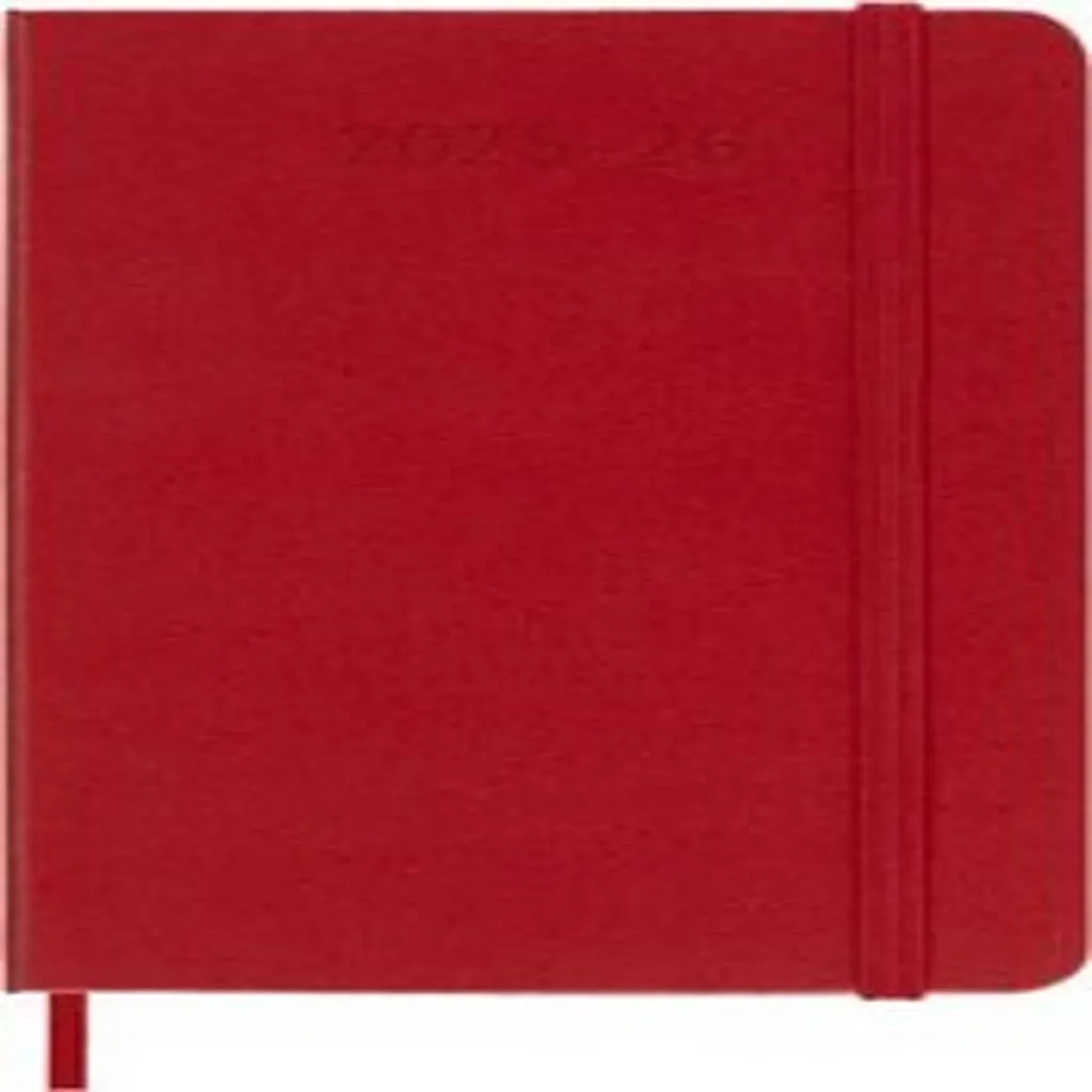 Moleskine Calendario 18 Mesi Rosso Chiaro 2025/2026 Pocket 8056999275457
