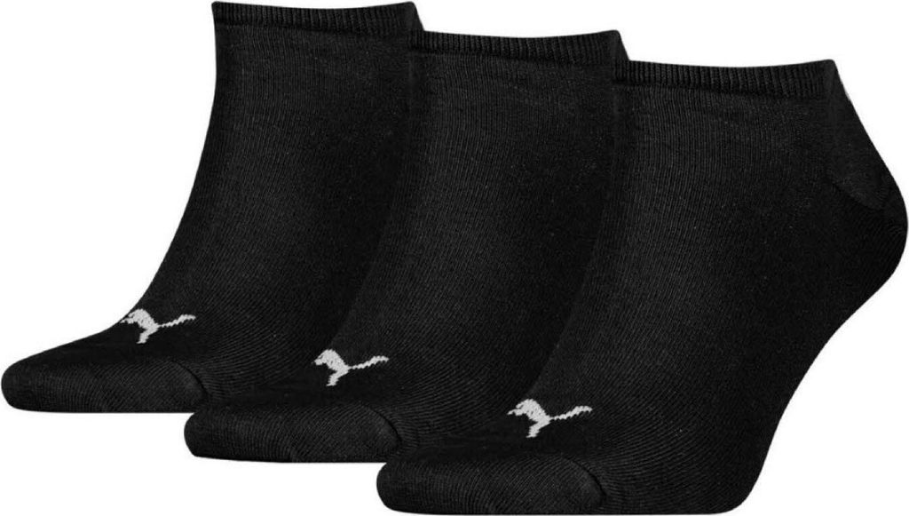 Puma Sneaker Invisible Socks (3 Paires) - Noir - 9-11 Image du produit 