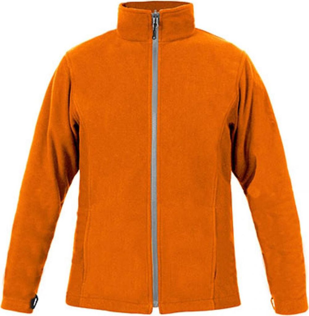 Leichte Fleece Jacke C+ Herren, Orange, S