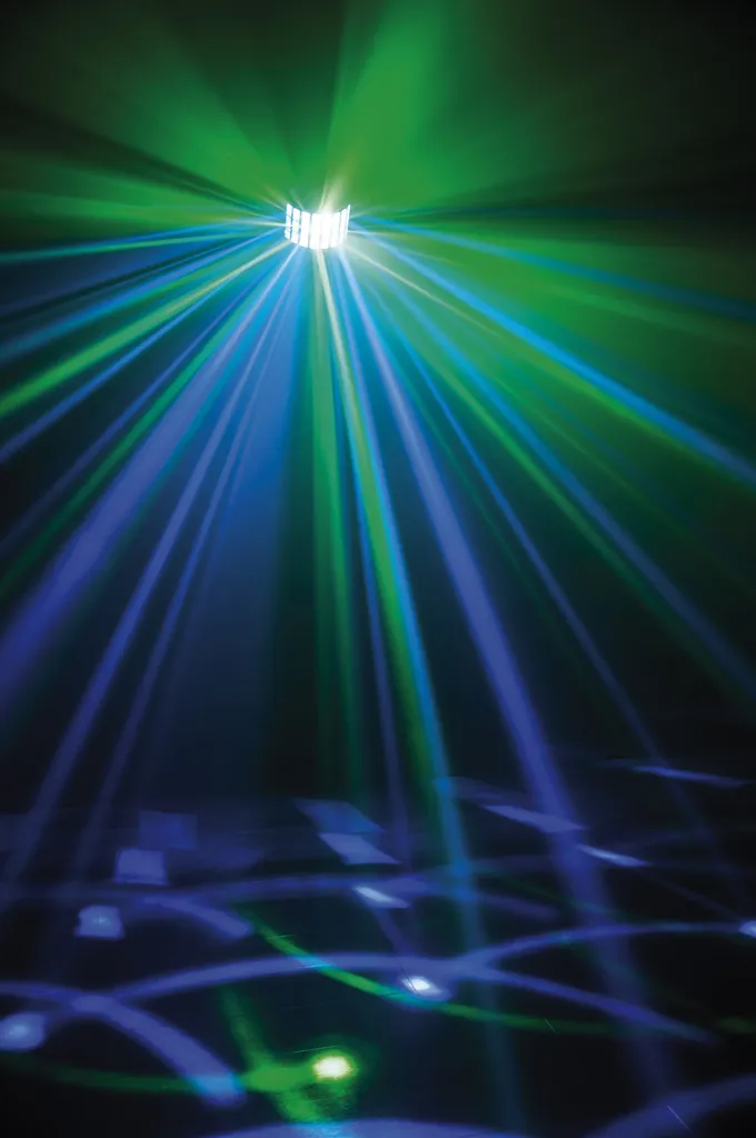 Showtec Techno Derby Effet LED RGBW 2 en 1 avec Flash Stroboscopique - 6
