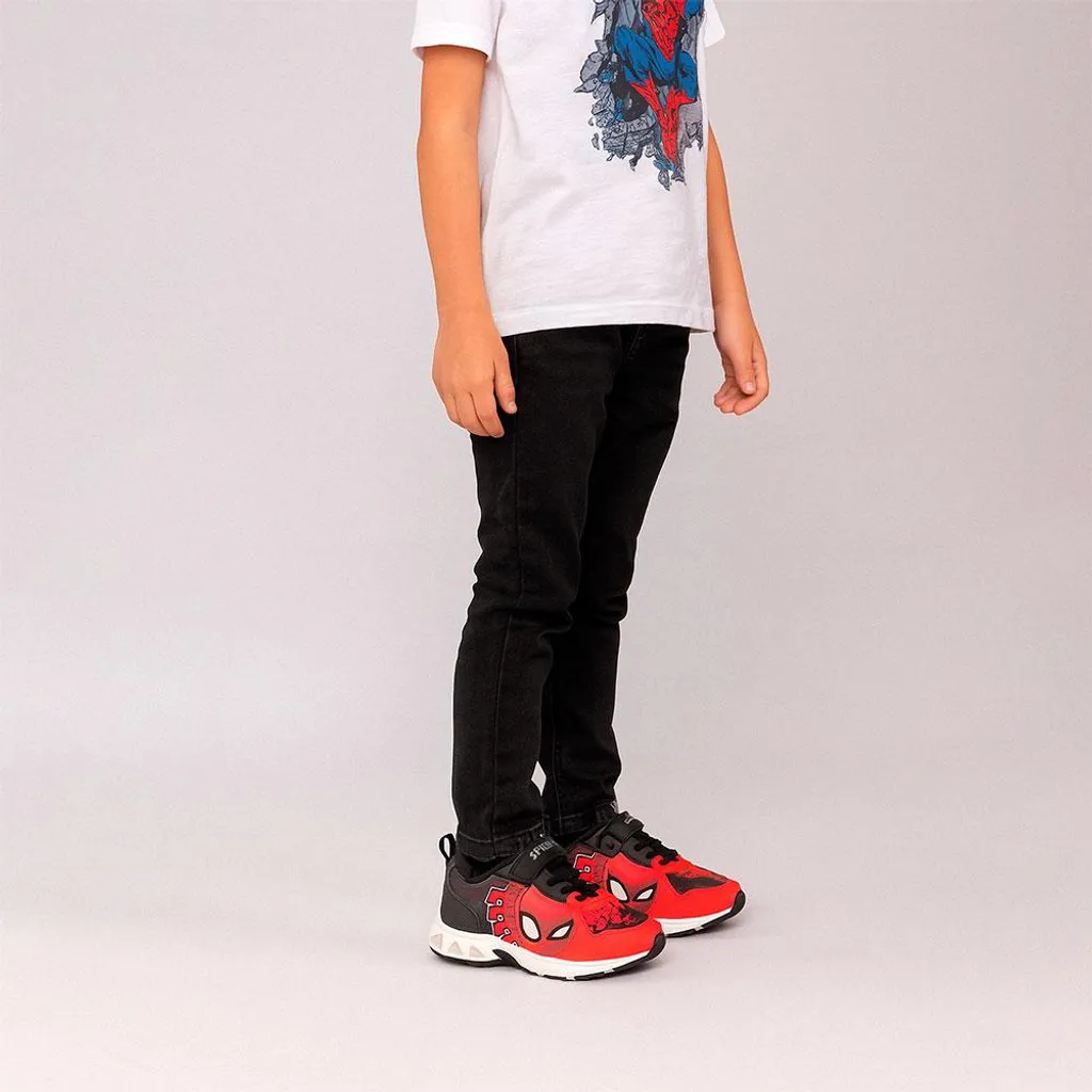 Baskets Spiderman Pointure 30 : Finis les Lacets avec les Scratchs - 4