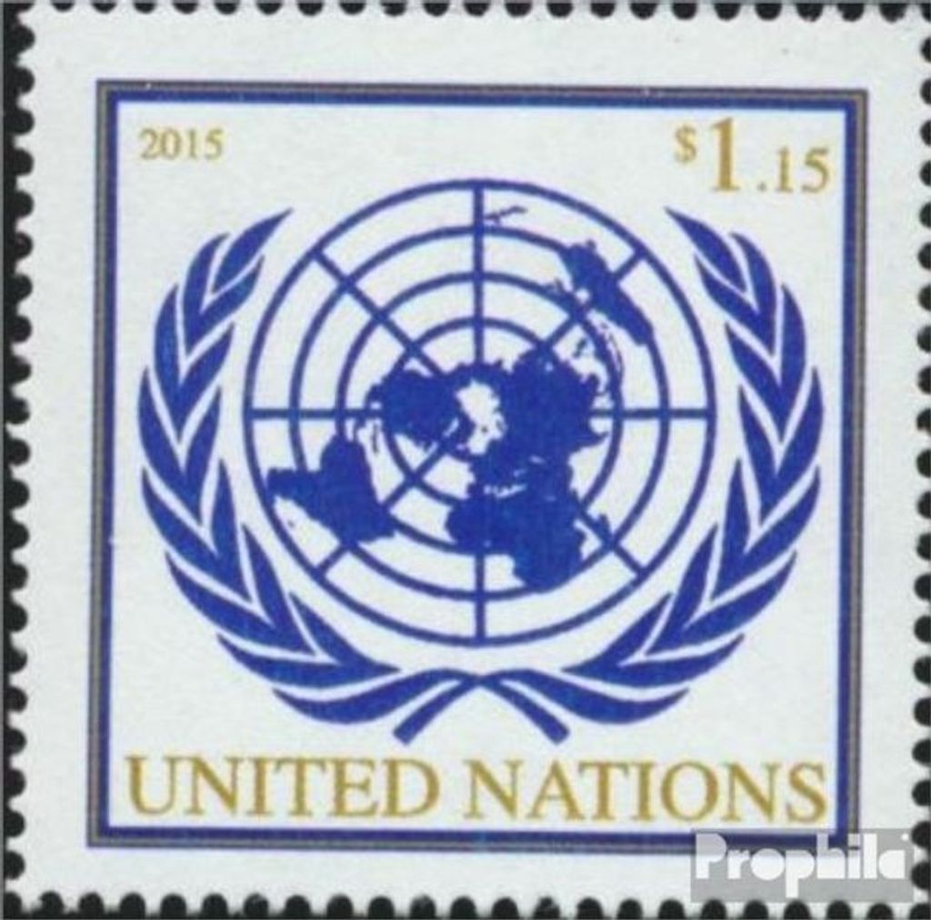 Briefmarken UNO - New York 2015 Mi 1444 (kompl.Ausg.) postfrisch Jahr des Schafes