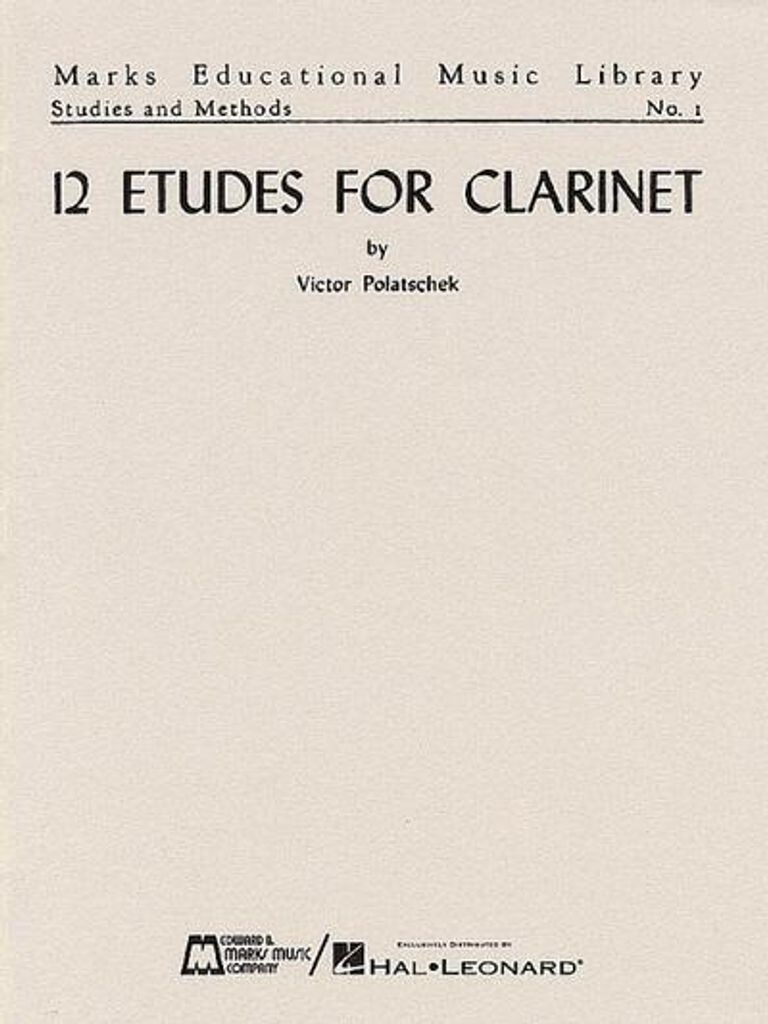 Polatschek, V: 12 Etudes for Clarinet