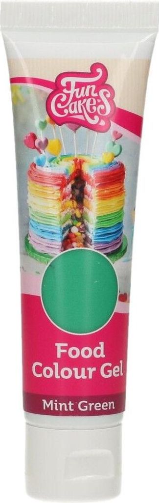 FunCakes Edible FunColours Gel - Mint Green 30g Produktbild 