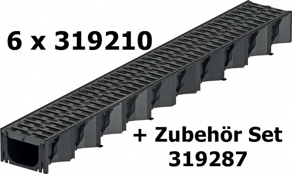 ACO Self® Hexaline 2.0  Entwässerungsrinne mit Produktbild 