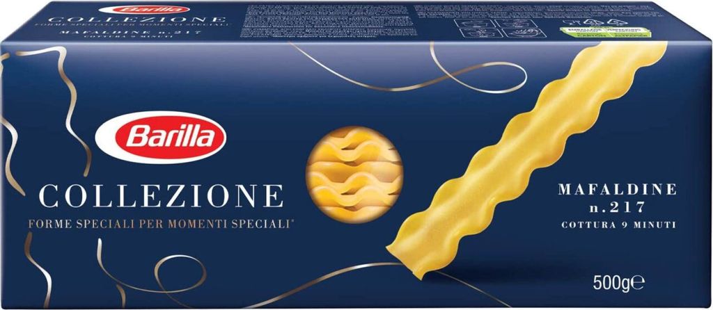 Barilla La Collezione Mafaldine Hartweizengrieß Pasta Produktbild 