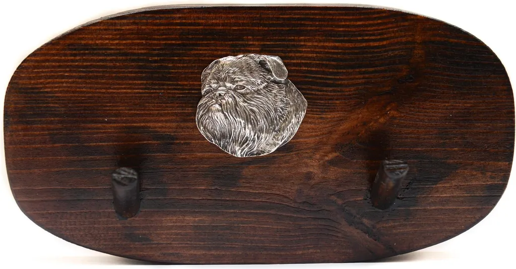 Ganci per Chiavi Art-Dog Griffon Bruxellois | Porta Accessori Parete