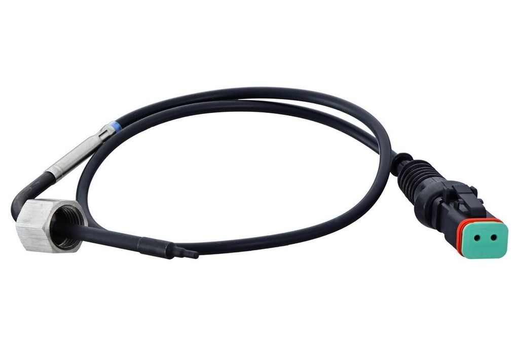 Sensor Abgastemperatur 2-polig 475 mm Kabel HELLA für u.a. SCANIA P I