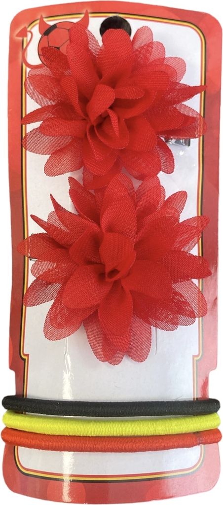 Haarzubehör Europäische Meisterschaft/Weltcup Fußball Belgien 5-teilig