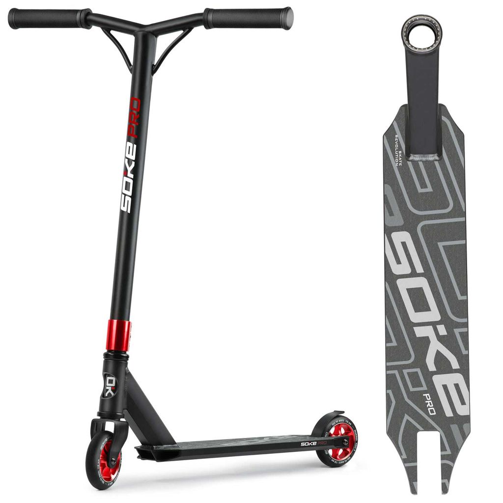 Scooter SOKE PRO Rouge Bleu Image du produit 
