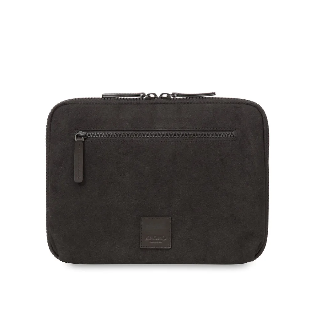 Organiseur Knomad Knomo 10,5 pouces fin en toile avec multi-poches noir