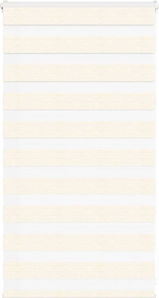 Doppelrollo Marmorbeige 80x100 cm Stoffbreite 75,9 cm Polyester