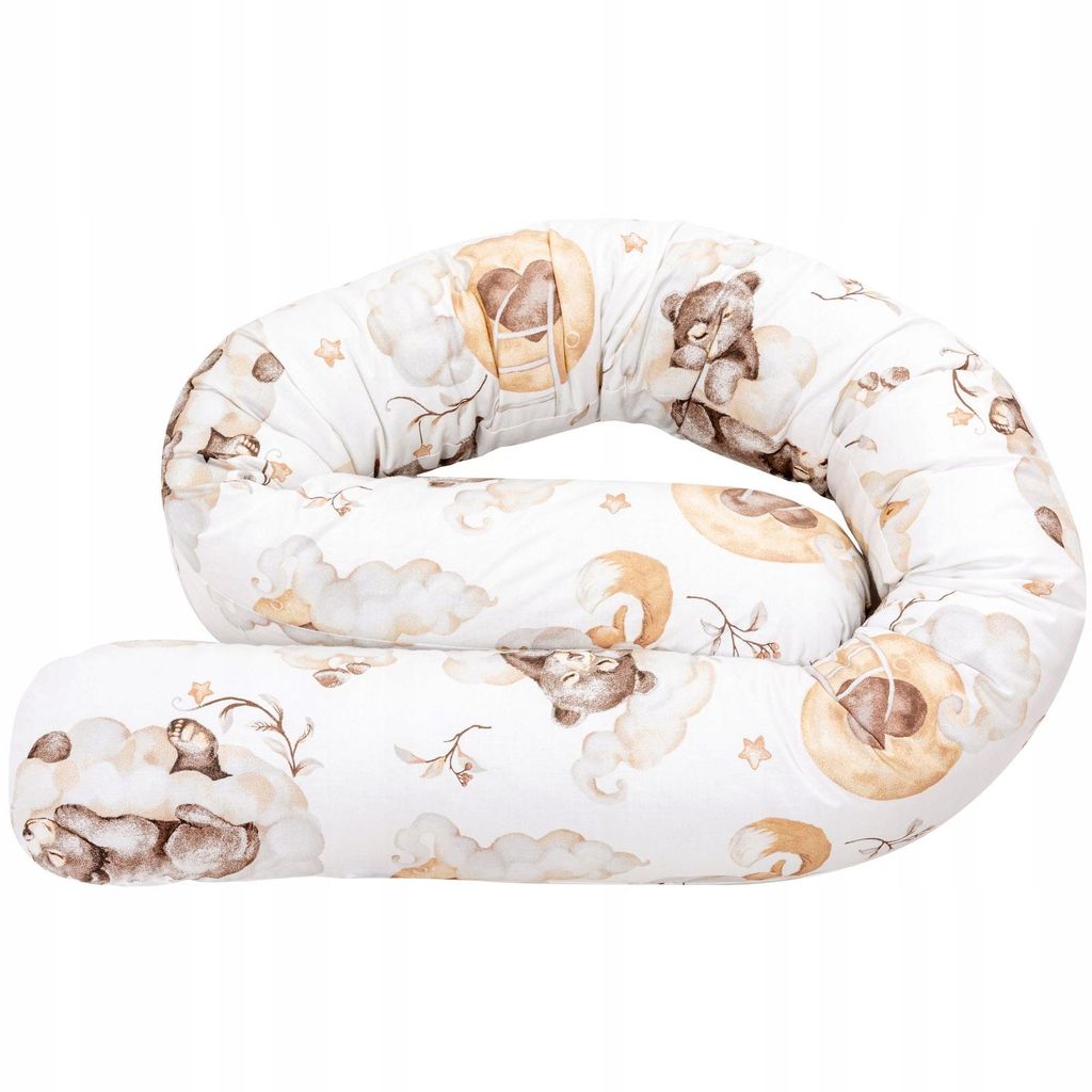Sweet Teddy Schlange Bettumrandung 180cm Produktbild 