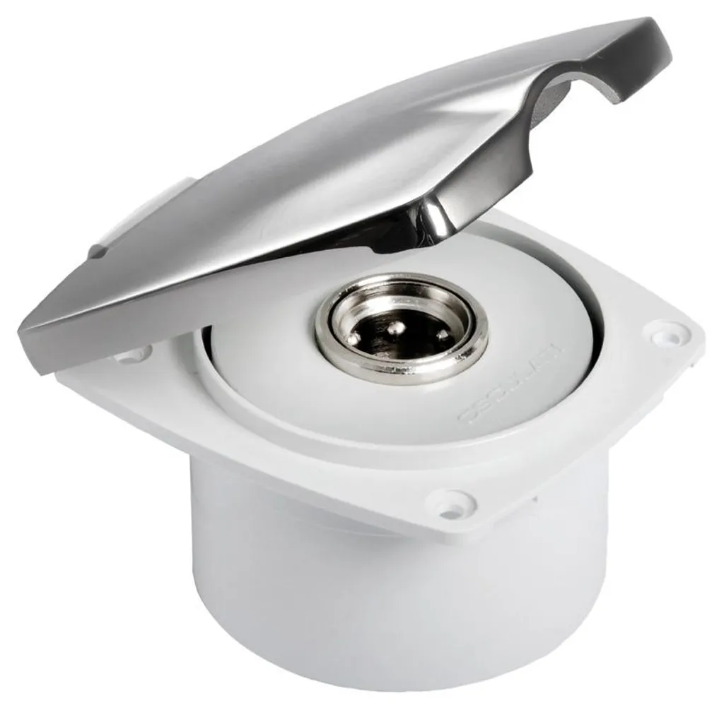 Prise d'eau de pont New Edge inox pour système de lavage de bateau