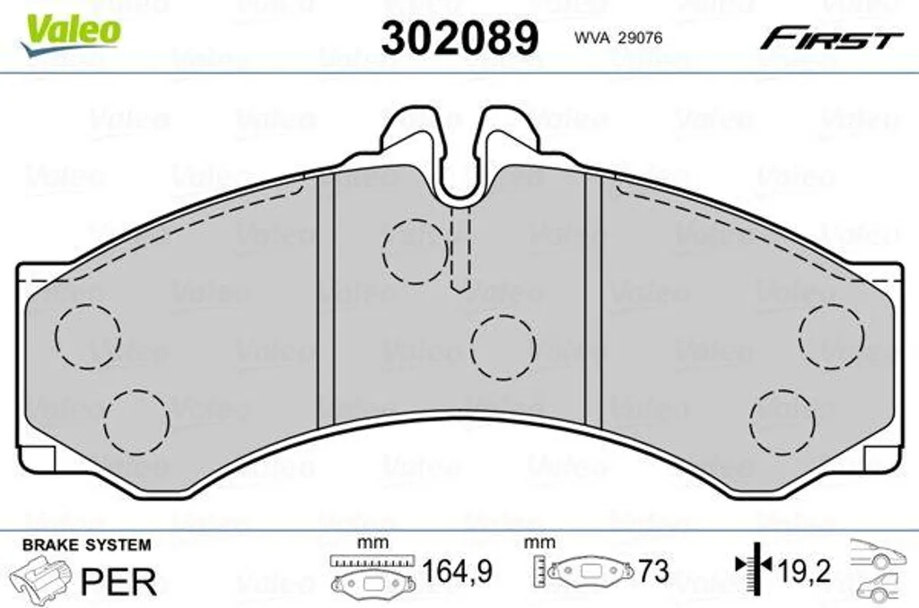 Éliminez les Bruit de Freinage sur Sprinter avec Valeo 302089 OE Disque