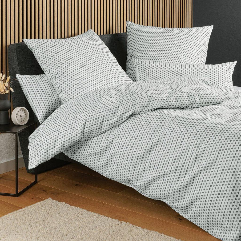 Janine Edelflanell Bettwäsche Chinchilla S 78071 155x220 cm Produktbild 