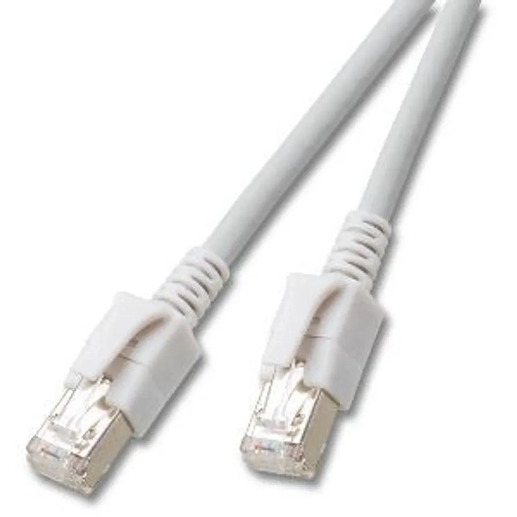 Câble Ethernet Cat.6 S/FTP blindé de 10m EFB avec indicateur LED Gris