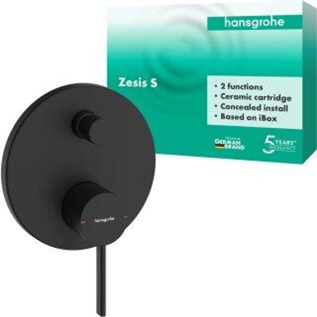 HANSGROHE 74415670 Wannenmischer Unterputz Zesis S Produktbild 