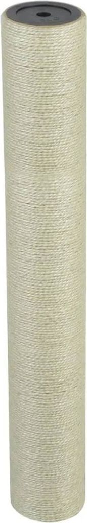 The Living Store Katzen-Kratzbaum 8x55 cm 10 mm Beige