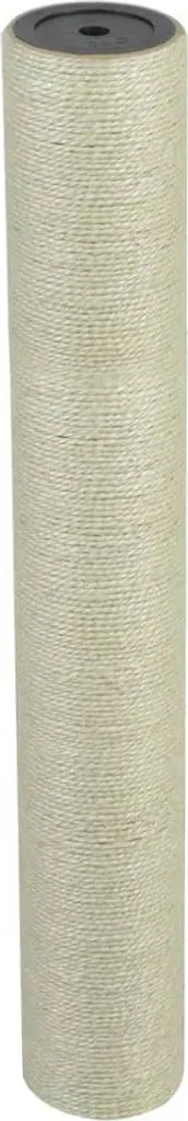 Griffoir arbre à chat beige 55 cm poteau en sisal naturel haute qualité