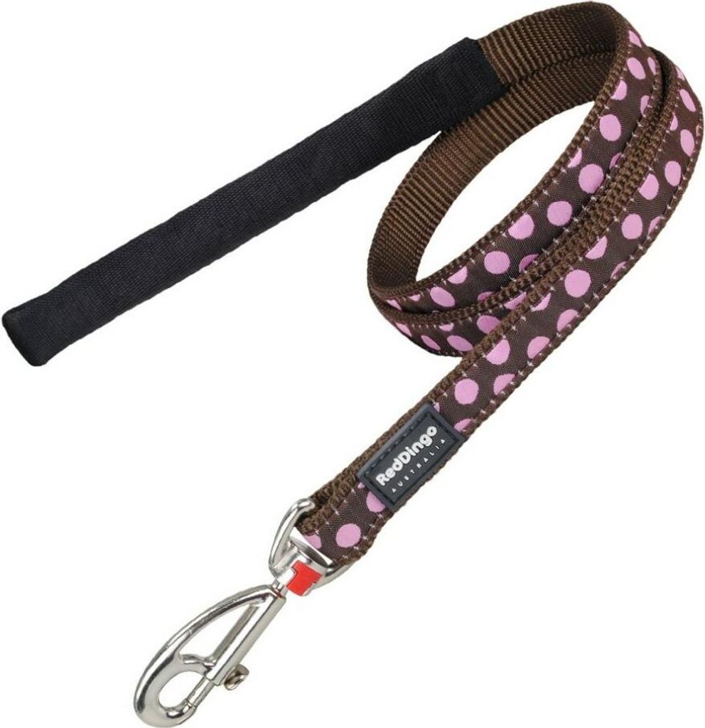 Hundeleine Red Dingo Braun Punkte (2 x 120 cm)