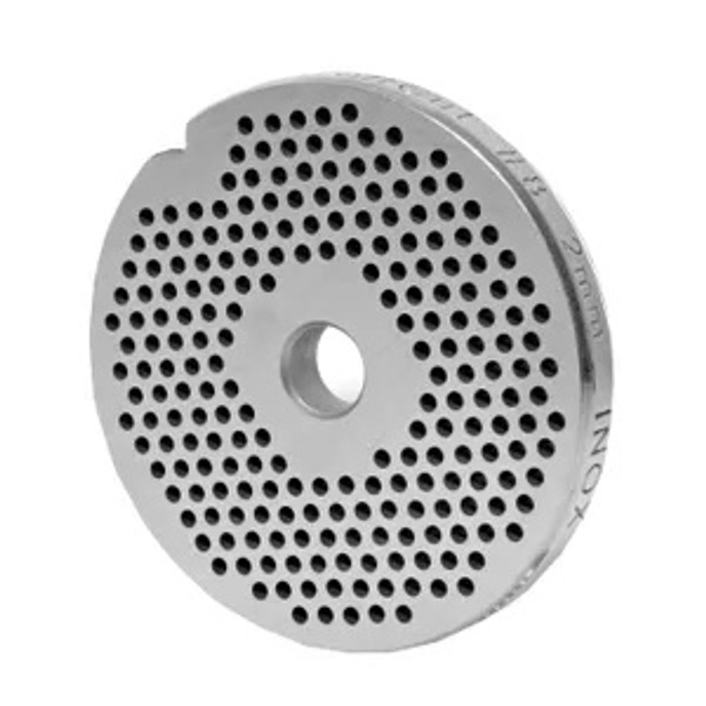Fleischwolfscheibe, Lochscheibe aus Inox Stahl Größe 8 in Produktbild 
