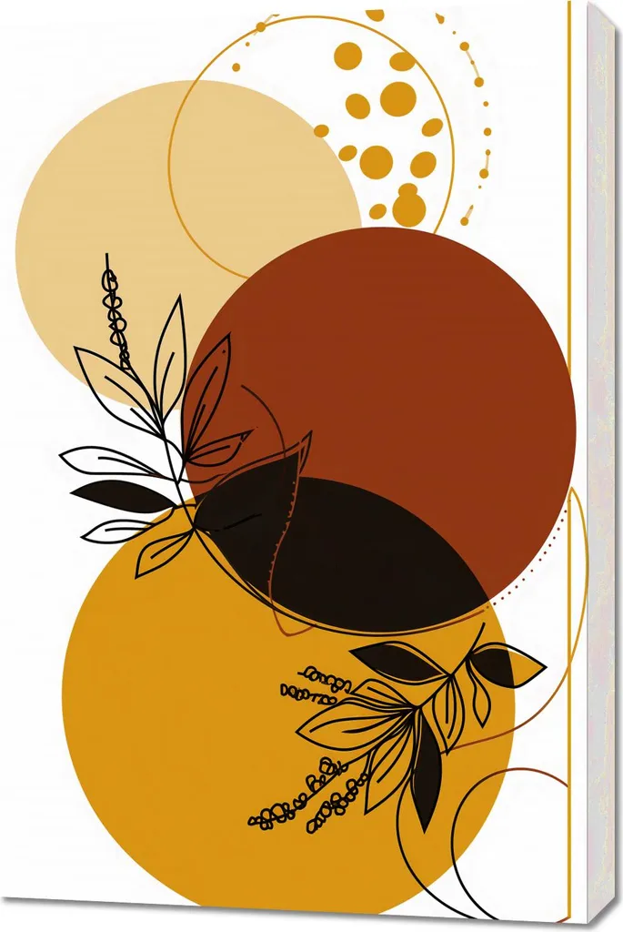Peinture Solar Echo 60 x 90 cm - Tableau Contemporain Abstrait Mural