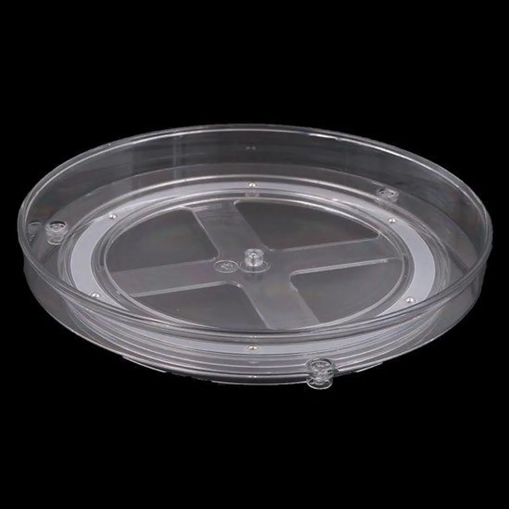 Plateau Tournant Épices et Rangement Frigo : Organisateur 23,5 x 3,6 cm