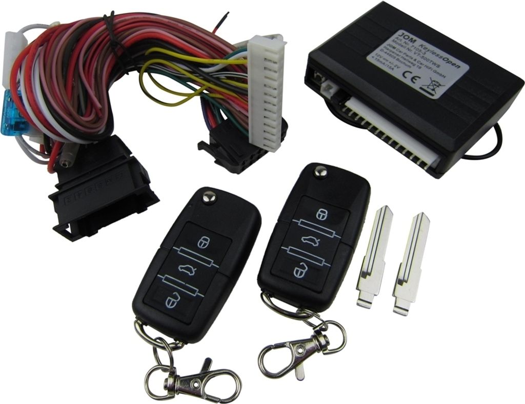 Funkfernbedienung 2x Handsender Zentralverriegelung Produktbild 