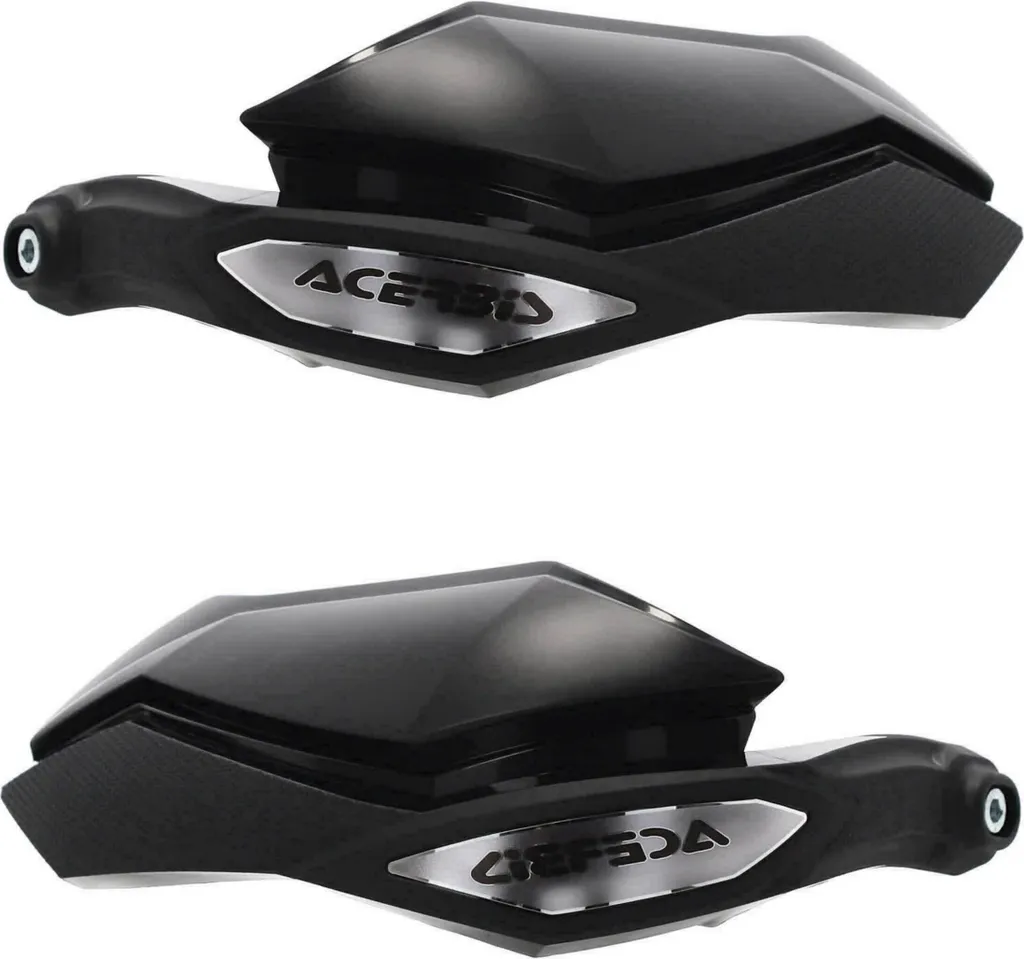 Acerbis Protège-mains Xénon Noir pour Aprilia - Protection LED Moto